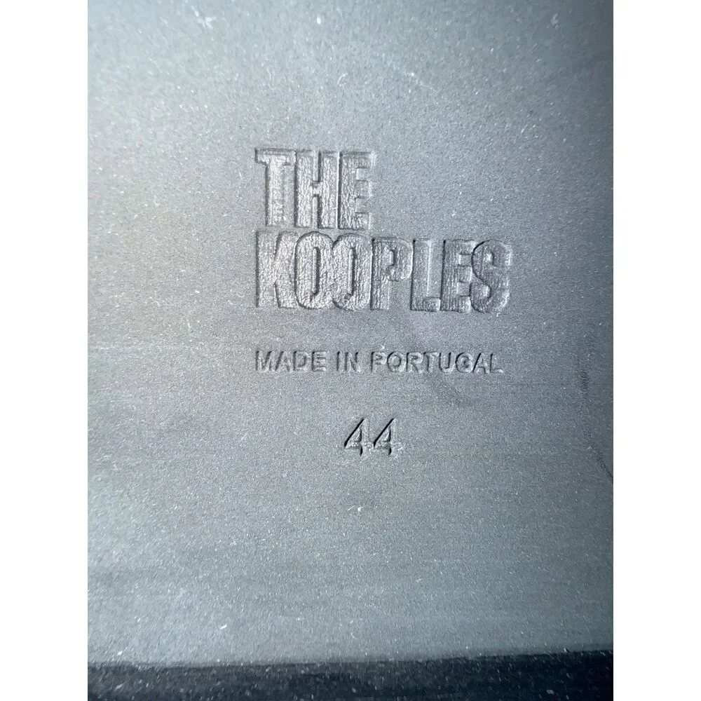 NIB The Kooples Mens Leather Mocassins Loafers size 44 - Picture 11 of 13